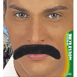 Široký čierny fúz